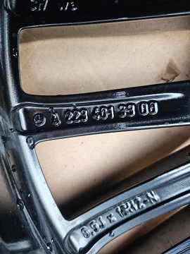 Алюминиевый диск MERCEDES W223 S-CLASS 8.5
