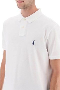 TREND U.S. Polo koszulka polo męska biała Koszula sportowa 100% bawełna L