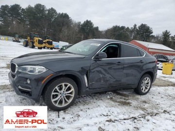 BMW X6 F16 2015 BMW X6 2015 BMW X6 XDRIVE35I 3.0 Benzyna 300KM