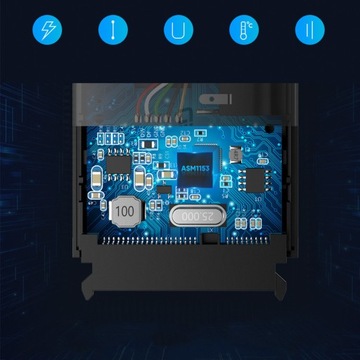 КАБЕЛЬ-АДАПТЕР UGREEN ДЛЯ 2,5/3,5 SATA SDD ЖЕСТКОГО ДИСКА ДО 12 ТБ