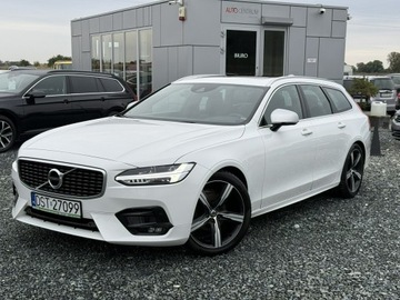 Volvo V90 II Kombi 2.0 D4 190KM 2019 Volvo V90 2.0 D4 16V 190KM R-design, skóra,