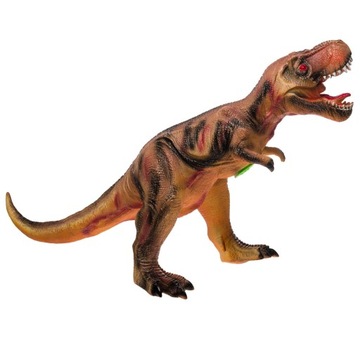 MEGA DUŻY DINOZAUR MIĘKKI IMITACJA SKÓRY36 CM