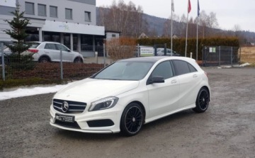 Mercedes Klasa A W176 Hatchback 5d Facelifting 200 d 136KM 2015 Mercedes-Benz Klasa A 200CDI 136KM AMG Line Niski przebieg Biksenon Skora, zdjęcie 2