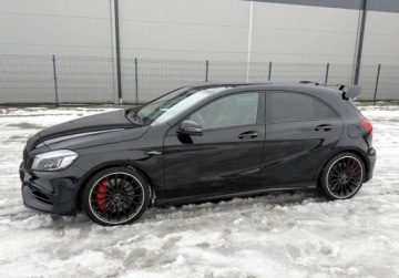 Mercedes Klasa A W176 Hatchback 5d Facelifting AMG 45 AMG 381KM 2017 Mercedes-Benz Klasa A 4x4 AMG A45 2.0 BENZ 381 KM 2017r Salon PL Vat 23, zdjęcie 4