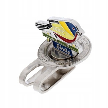 Зажим для шляпы Prettyia, маркер для мяча для гольфа, зажим для клуба, подарок, сувенир, птица