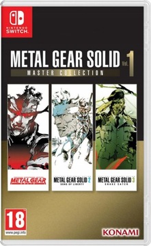 METAL GEAR SOLID MASTER COLLECTION VOLUME 1 / VOL / GRY NINTENDO SWITCH