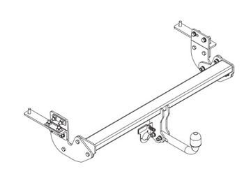 NOVÝ ZAŘÍZENÍ(HÁK) TÁŽNÝ DO NISSAN X-TRAIL T32 SUV 07.2014-05.2017 AUTO-HAK
