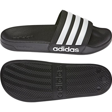 KLAPKI ADIDAS ADILETTE SHOWER ROZMIAR 43 CZARNE