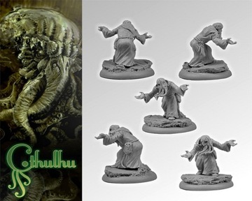 Kultysta Cthulhu + Podstawka! 28mm Scibor 28CM0004
