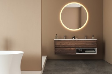 Круглое зеркало Led Ring с подсветкой, 70 см