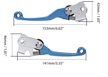 Klamki niełamki pivot BRAKTEC Husqvarna TE FE GasGas EC 2021>