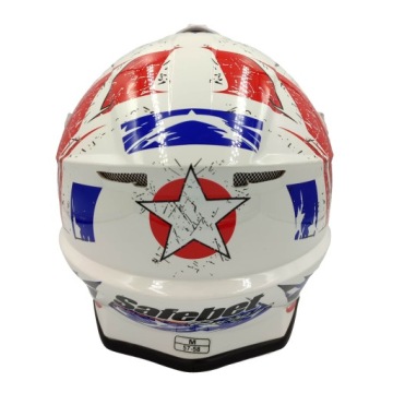 КРЕСТОВЫЙ ШЛЕМ ДЛЯ ЭНДУРО ВЕЛОСИПЕДА, квадроцикла, ЛЕГКОГО ПОДАРОЧНОГО РАЗМЕРА S + БОЛЬШОЙ НАБОР!