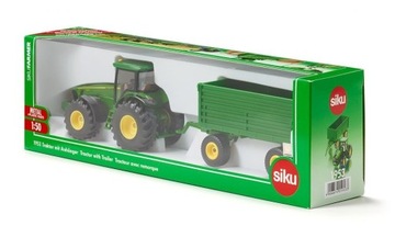 Siku 1953 Farmer Traktor z Przyczepą John Deere