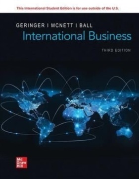 ISE International Business Geringer Michael