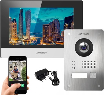 HIKVISION WiFi ВИДЕОИНТЕРФОН 2-проводная калитка
