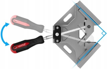 УГЛОВОЙ ПЛОТНЫЙ ЗАЖИМ, УГЛОВЫЕ ТИСЦЫ, ЗАЖИМ
