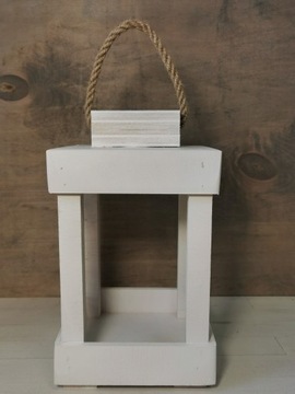 БЕЛЫЙ ФОНАРЬ ДЕКОР СВЕТОДИОДНЫХ ЛАМП ФОНАРЬ