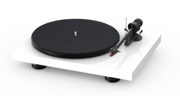 PRO-JECT DEBUT CARBON EVO WHITE HGL KLASYCZNA FORMA, 2M RED, MADE IN EUROPE