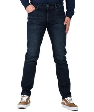 Jeansy Wrangler Larston 112345378 W18SMI299 Dusky Night W 36 / L 32