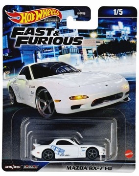 Hot Wheels Premium MAZDA RX-7 FD FAST&FURIOUS