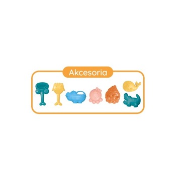 Набор игрушек в чемодане песочницы для пляжа