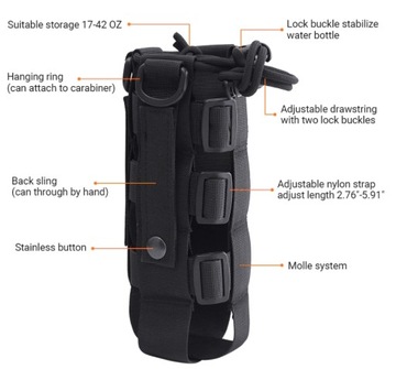 ДЕРЖАТЕЛЬ ДЛЯ БУТЫЛОК MOLL TOURIST КРЫШКА СУМКИ