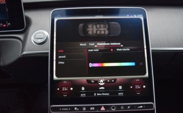 Mercedes Klasa S W223/V223 Sedan 2.9 400d 330KM 2021 Mercedes-Benz Klasa S 400 d 4 MATIC Long 9G-Tronic Head-up Dociagi Hej Mer, zdjęcie 31