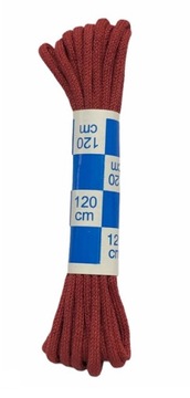 Sznurowadła okrągłe cienkie 2 mm 120cm czerwone