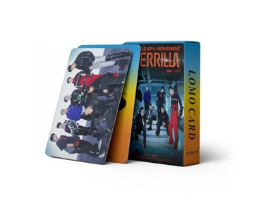 55 sztuk/zestaw Kpop Ateez MOVEMENT karty fotograficzne bezpańskie dzieci karty D'festa lomo