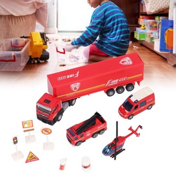 Zabawkowy wóz strażacki Dobra jakość wykonania