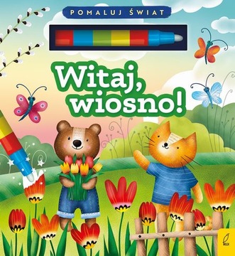Flamaster wodny Pomaluj świat Witaj, wiosno! pisak na wodę - KD