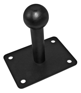 НАСТЕННАЯ ВЕШАЛКА ДЛЯ ВЕЛОСИПЕДНЫХ ПЛАТФОРМ, УНИВЕРСАЛЬНАЯ, С РЕЗЕЛЬНЫМ ВЕЛОСИПЕДНЫМ ШАРОМ