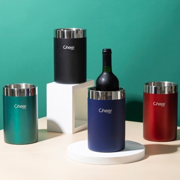 Термальный холодильник для вина красный Cheer Moda K3