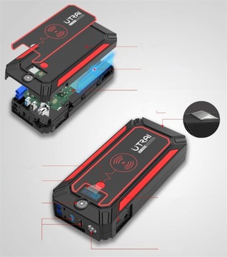 BOOSTER JUMP STARTER POWERFUL 2500A 12V Портативное устройство