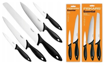 FISKARS ZESTAW KOMPLET 5 NOŻY SZEFA KUCHNI OSTRE