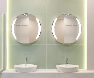 Lustro ścienne koło 650 x 650 mm