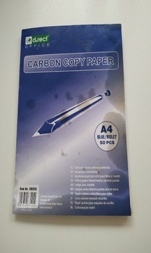 Kalka ołówkowa Fioletowo Niebieska A4 SAMOKOPIUJĄCA Kalka Do TATUAŻU Super