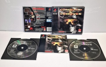 Gra COMMAND AND CONQUER PSX 3XA ZADBANE PŁYTY -5