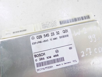 MERCEDES E W210 99R 2.7 CDI ŘÍZENÍ MODUL