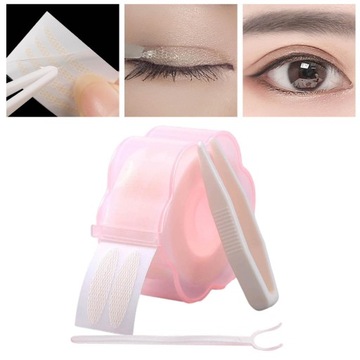 360x самоклеящиеся ленты для век, кружевная сетка для макияжа