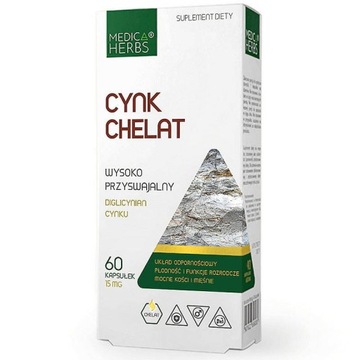 CYNK CHELAT 15MG 60KAPS MEDICA HERBS