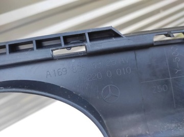 DIFUZOR LIŠTA SPOILER DOPLNĚNÍ NÁRAZNÍKU ZADNÍ MERCEDES TŘÍDA A W169 169