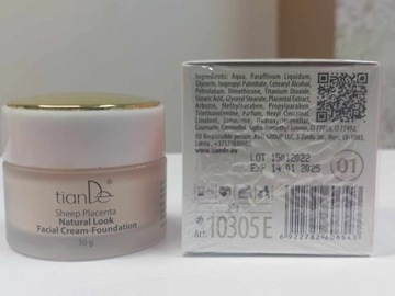 tianDe PLACENTA KREM BB 10305/01 KOLOR IVORY