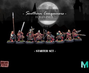 Halflings Southern Conquerors - Minifaktura - Druk 3D
