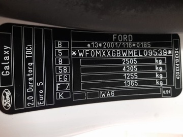 Ford Galaxy III Van Facelifting 2.0 Duratorq TDCi DPF 163KM 2014 Ford Galaxy IV serwisowany w ASO Dania, wymieniony rozrząd!!, zdjęcie 32