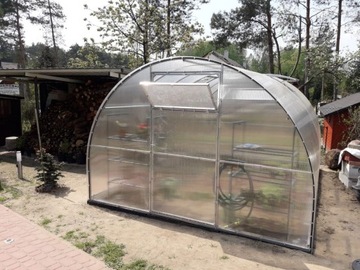 Теплица из поликарбоната тоннель 3х6 м 40*20 6мм