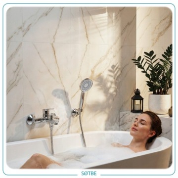 ЭКО-ЭКОНОМИЧНАЯ душевая насадка ПОВЫШАЮЩАЯ ДАВЛЕНИЕ 6л/мин 5 ФУНКЦИЙ