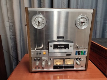 Катушечный магнитофон SONY TC-755A + катушки с лентой