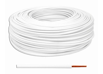 Przewód LGY 1x0,35mm 500V biały za 4mb