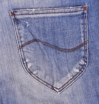 LEE spodnie REGULAR blue jeans ELLY _ W28 L31